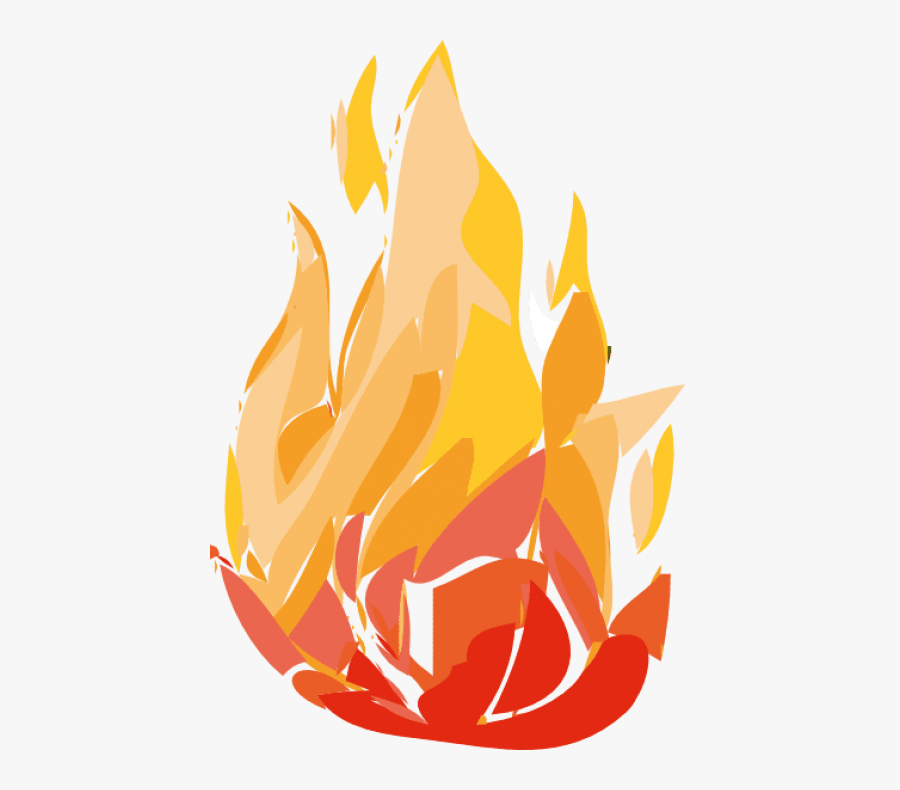 Fire Clip Art , Png Download - Fire Cartoon Gif Png, Transparent Clipart