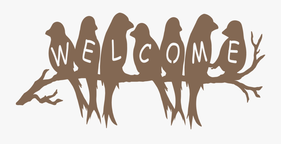 Welcome To Birds Png, Transparent Clipart