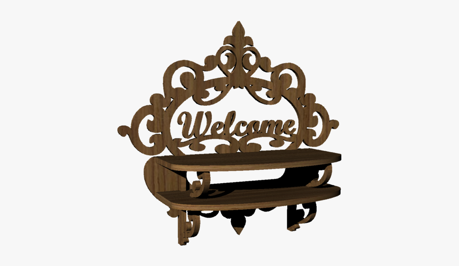 Repisas De Madera Caladas, Transparent Clipart