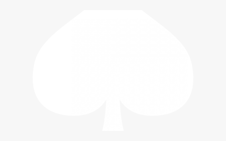 Ace Of Spades Clipart - Speech White Icon Png, Transparent Clipart