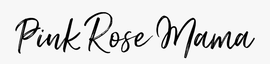 Pink Rose Mama - Calligraphy, Transparent Clipart