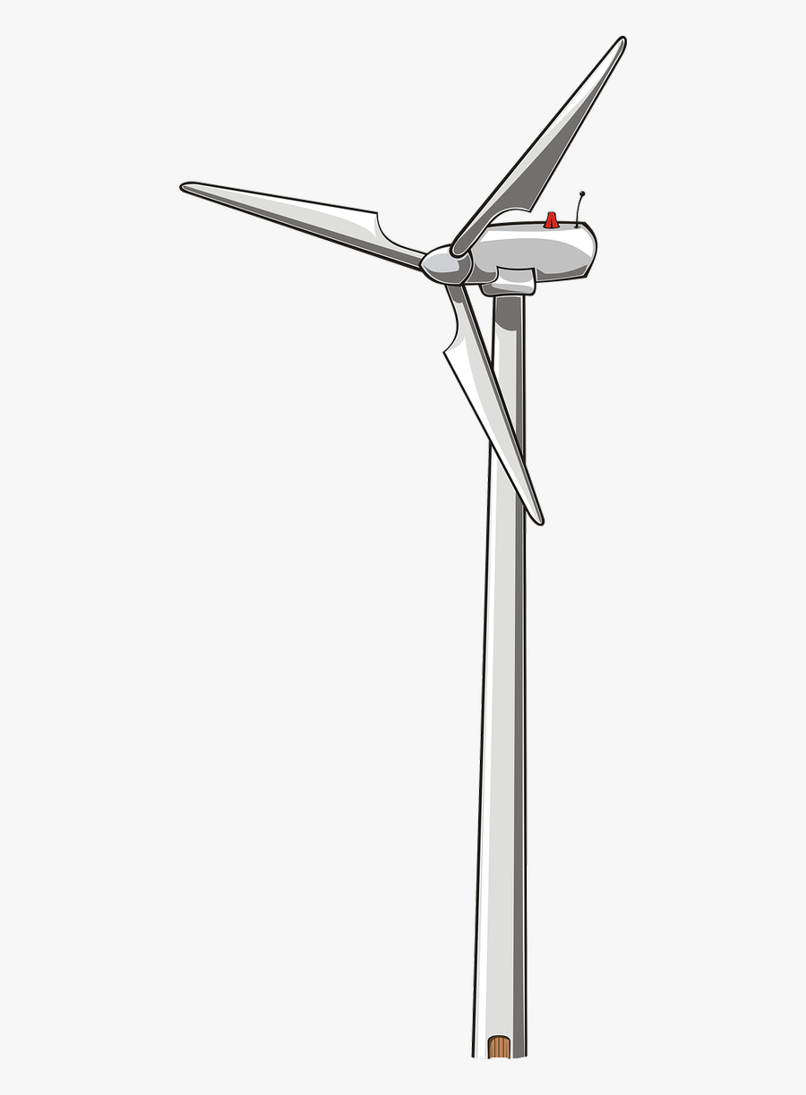 Wind Turbine Ecology Wind Free Picture - Wind Turbine, Transparent Clipart