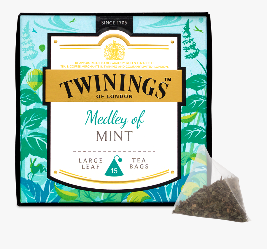 Medley Of Mint Twinings, Transparent Clipart