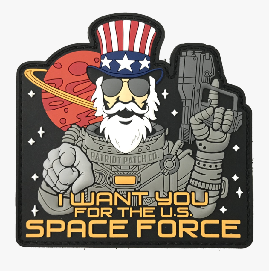 Space Force - Patch, Transparent Clipart