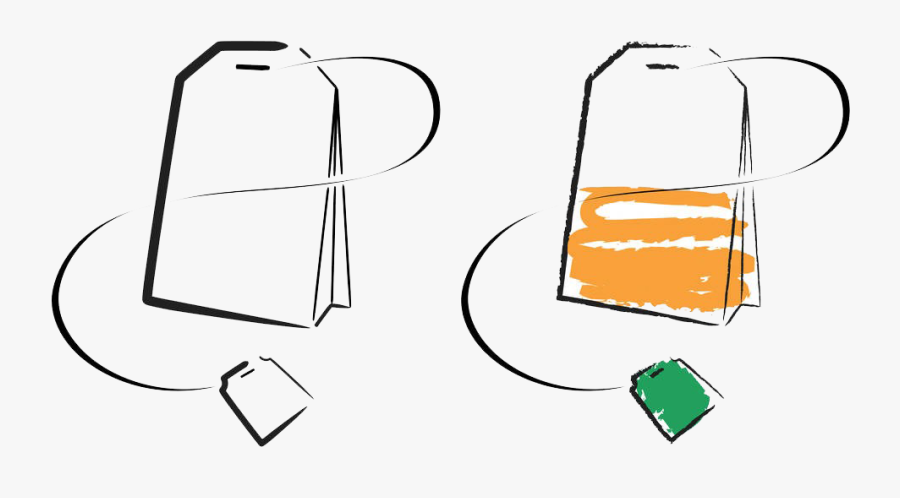 Dessin Sachet De Thé, Transparent Clipart