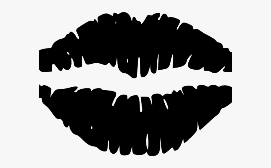 Pink Lips On White Background - Lips Clip Art, Transparent Clipart