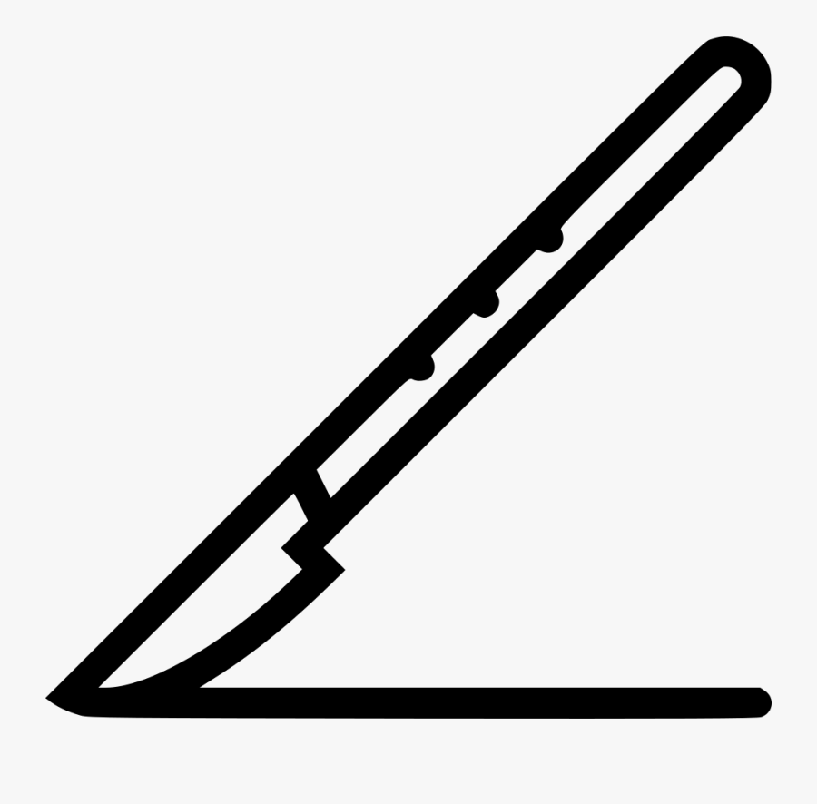 Scalpel - Icon, Transparent Clipart