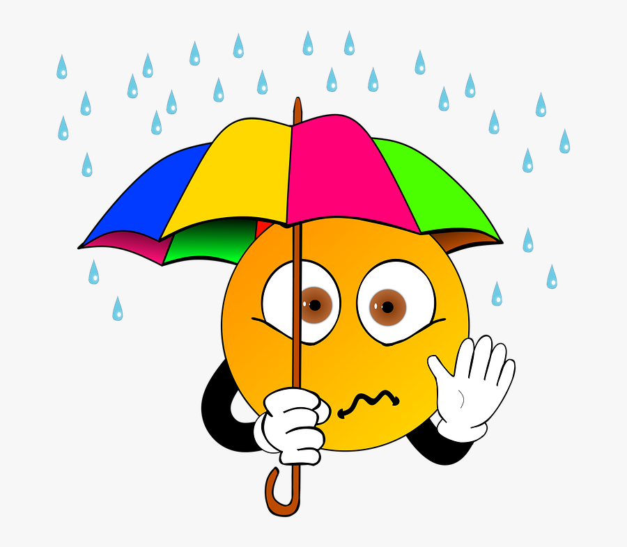 Umbrella, Storm, Screen, Rain, Clip Art, Drip, Samuel - Cartoon, Transparent Clipart