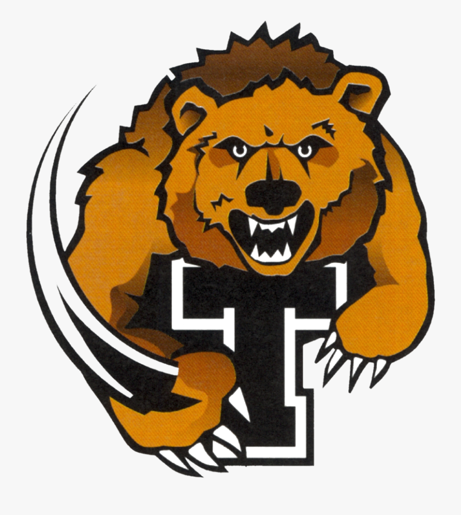 School Logo - Turner High School Bear, Transparent Clipart