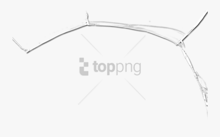 Transparent Cracked Glass Clipart - Umbrella, Transparent Clipart