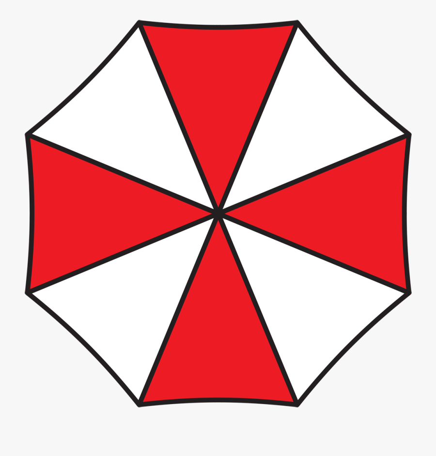 Umbrella Clip Triangular - Umbrella Corporation Logo Png, Transparent Clipart