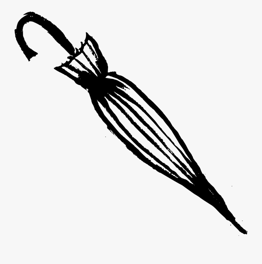 Closed Umbrella Drawing Clipart , Png Download - Closed Umbrella Clip Art, Transparent Clipart