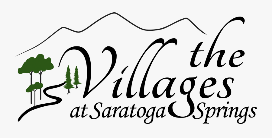 The Villages At Saratoga Springs Logo - Santa Rosa De Osos, Transparent Clipart