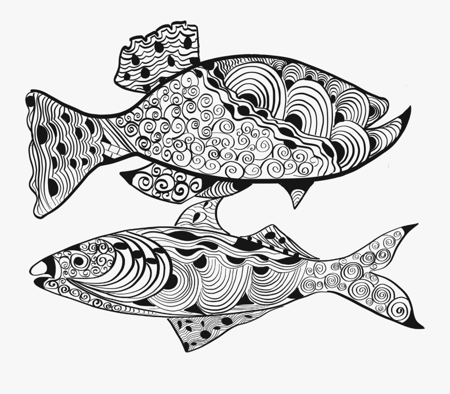 Free Line Art To Download And Color In - Boxfishes And Trunkfish, Transparent Clipart