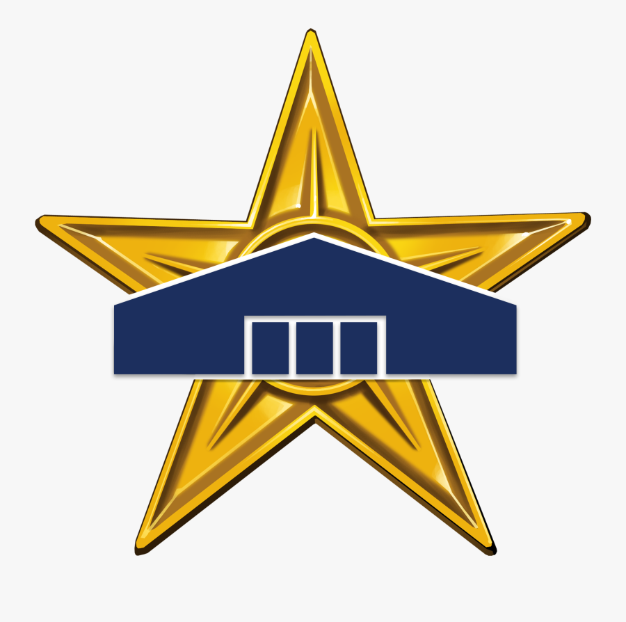 Hbll Barn Star - Production Distribution And Consumption Symbol, Transparent Clipart