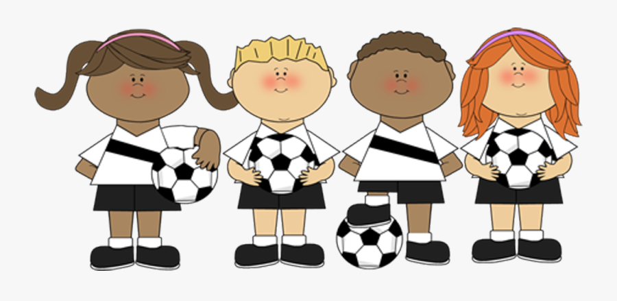 Transparent Soccer Player Clipart - Kids Soccer Clipart, Transparent Clipart