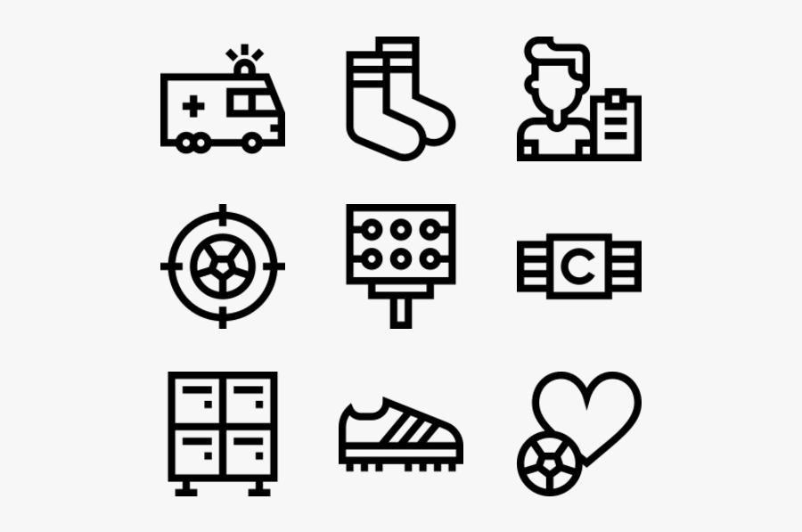 Soccer - Icon Drums, Transparent Clipart