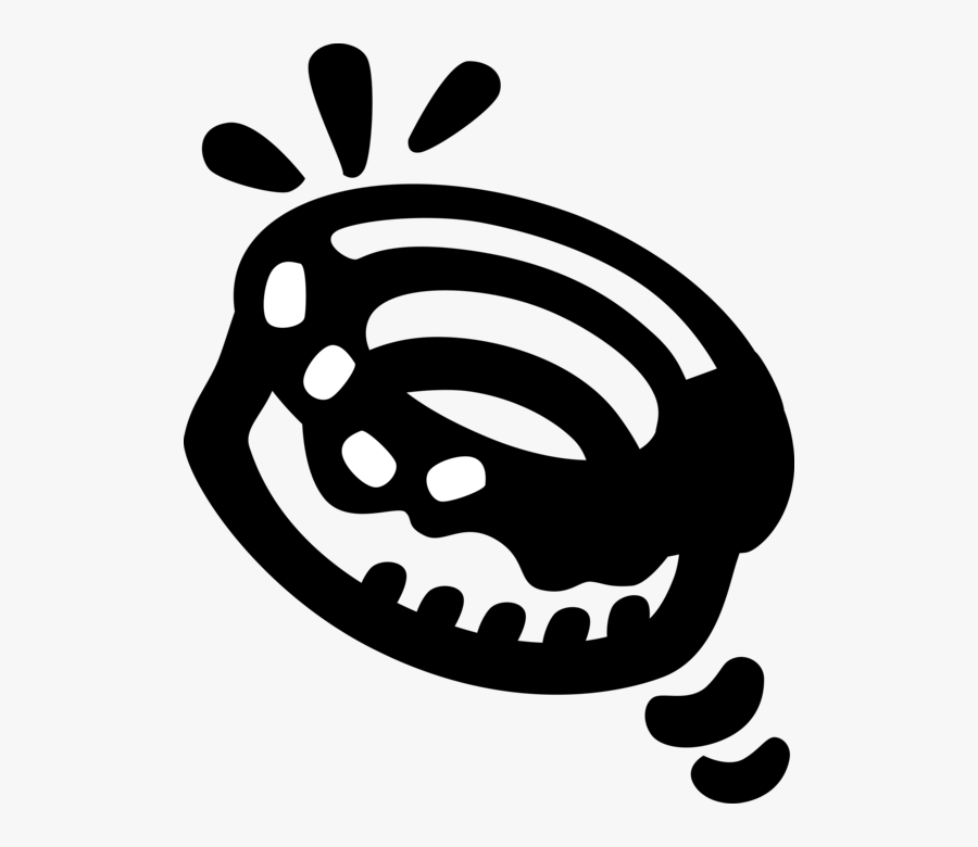 Vector Illustration Of Sweetened Fried Dough Donut, Transparent Clipart