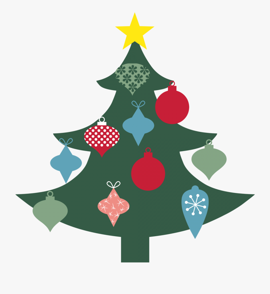 Christmas Tree, Transparent Clipart