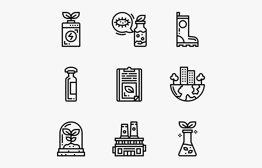 Eco Bio, Transparent Clipart