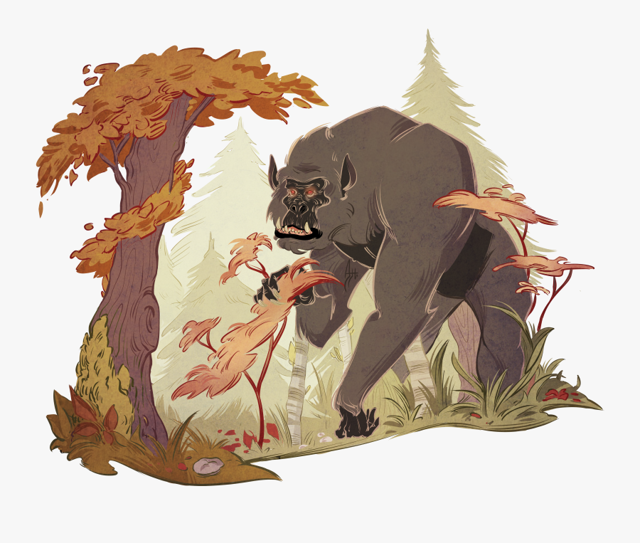 Map Of Mythical Creatures, Transparent Clipart