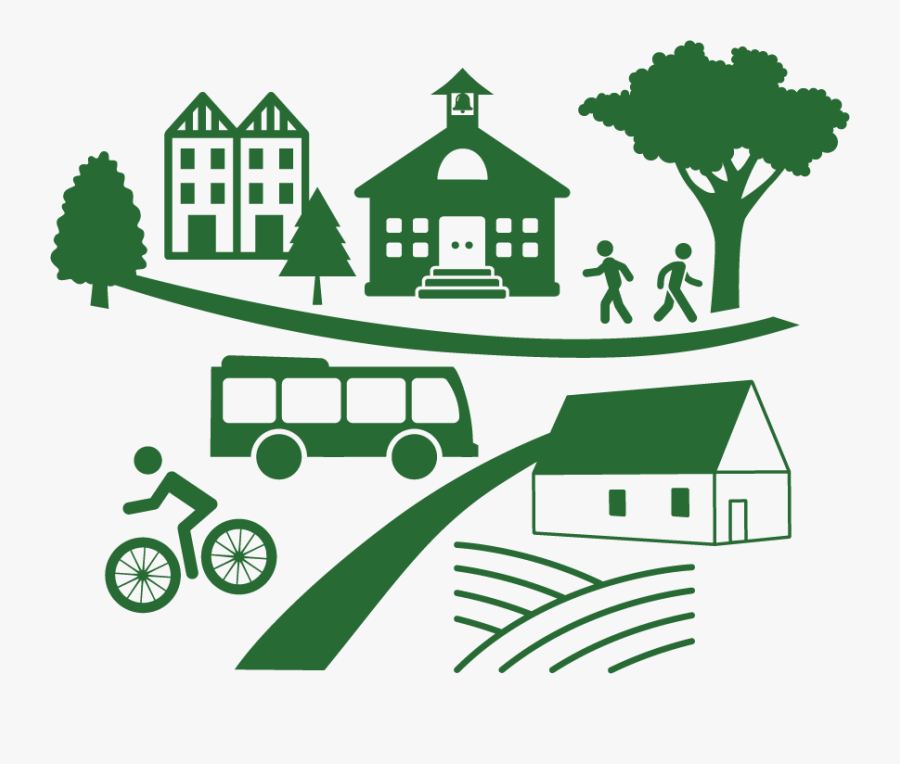 Smart Growth Graphic, Transparent Clipart