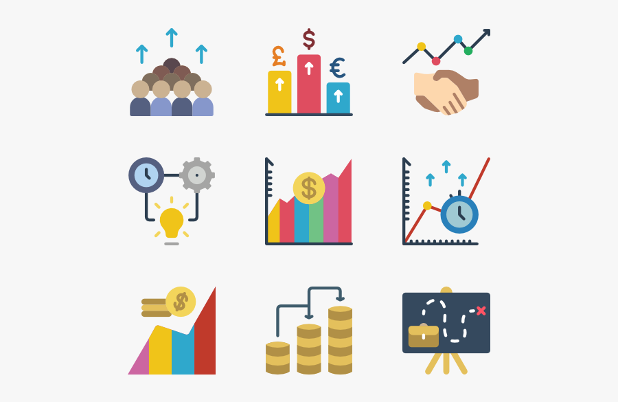 Economical Growth - Economic Growth Economic Icon, Transparent Clipart