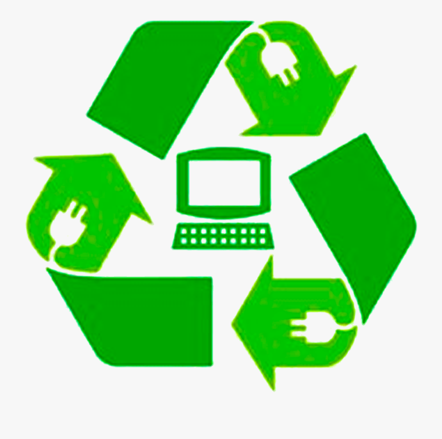 Recycling Logo - Electronics Recycling, Transparent Clipart