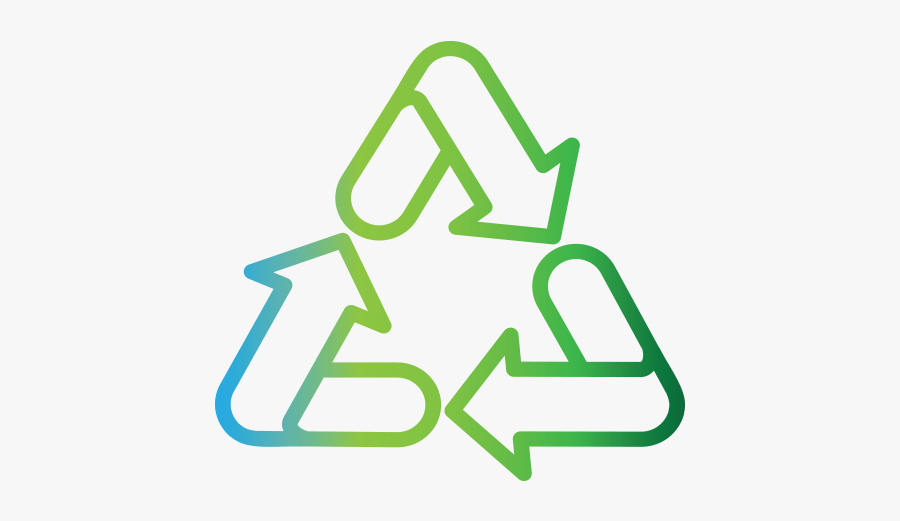 Draw A Recycle Sign, Transparent Clipart