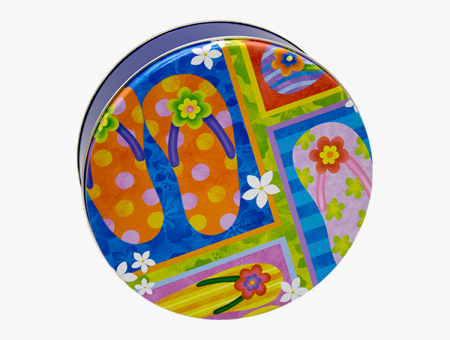 3c Flip Flops - Circle, Transparent Clipart