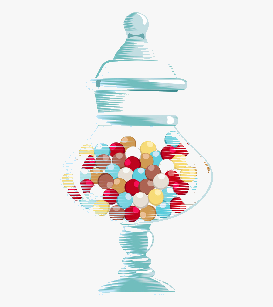 Jar Of Candy Clip Art Portable Network Graphics Lollipop - Candy, Transparent Clipart