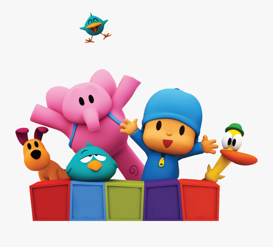 Clip Art Pocoyo Playset - Pocoyo Clipart, Transparent Clipart