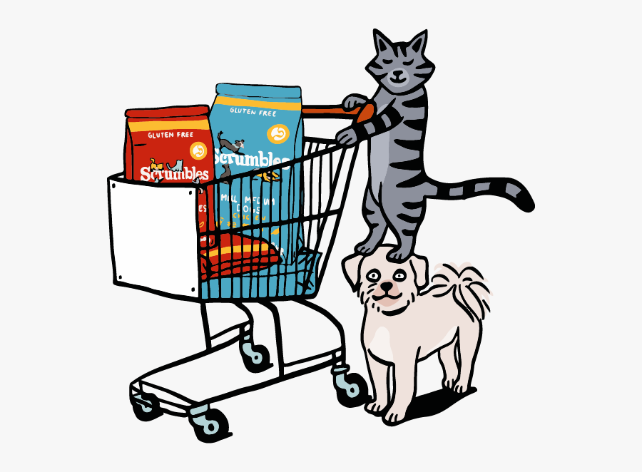 Shop Hypoallergenic Pet Food Online - Cartoon, Transparent Clipart