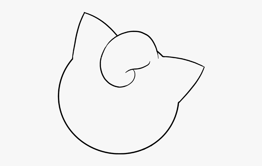 Easy Jigglypuff Drawing, Transparent Clipart