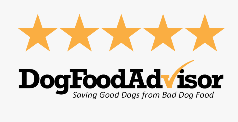 Transparent Review Stars Png - Dog Food Advisor Logo, Transparent Clipart