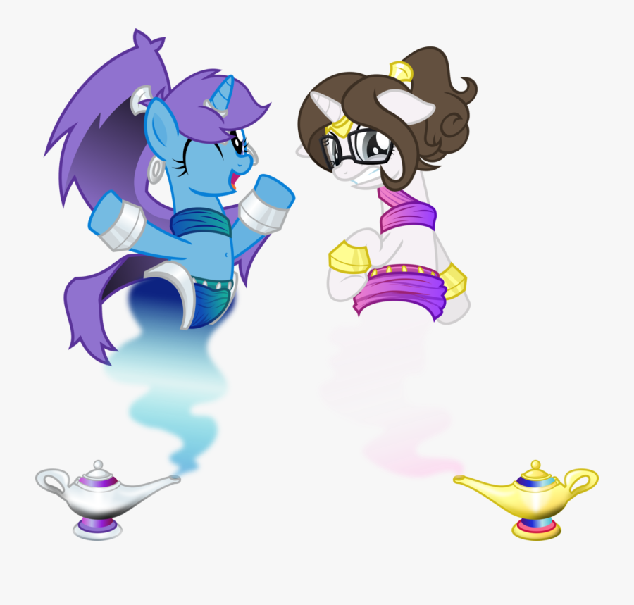 Ponytail Clipart High - Genie Mlp, Transparent Clipart