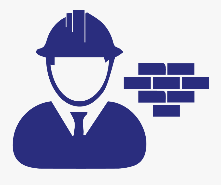 Construction And Contractors Insurance Icon - Labor White Icon Png, Transparent Clipart