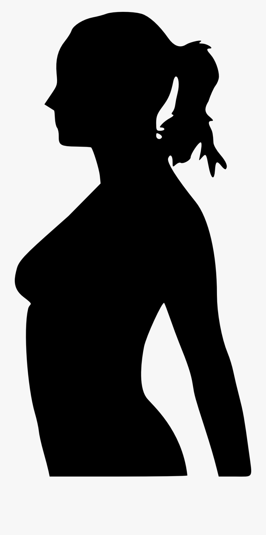 Pregnant Women No Background, Transparent Clipart
