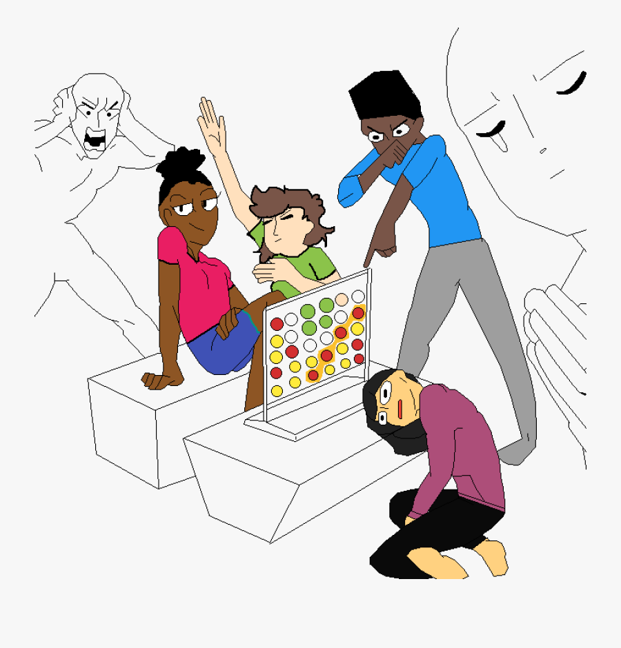 Connect 4 Draw The Squad, Transparent Clipart