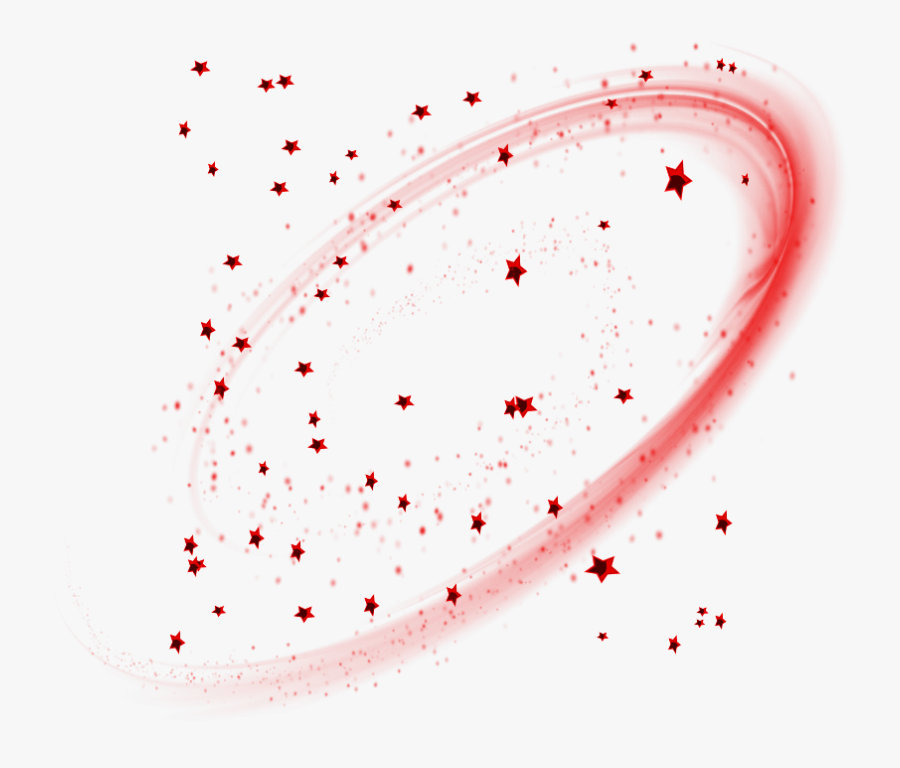 Transparent Swirls And Stars Clipart - Illustration, Transparent Clipart