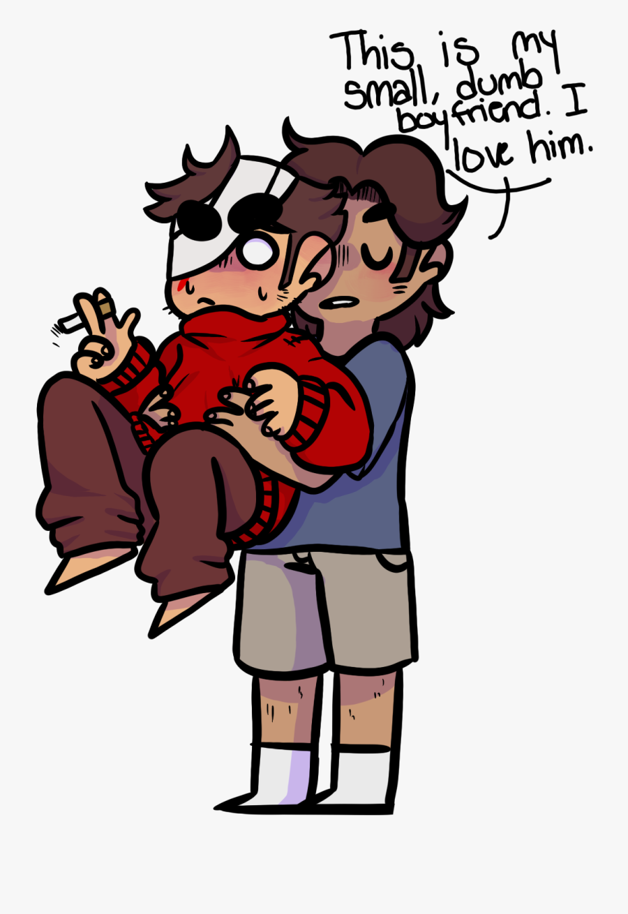 Red Stars Clipart - Eddsworld Pau X Paul, Transparent Clipart