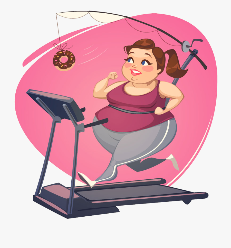 Loss Weight Adipose Diet Tissue Bitch Fat Clipart - Run Fat Girl Run, Transparent Clipart