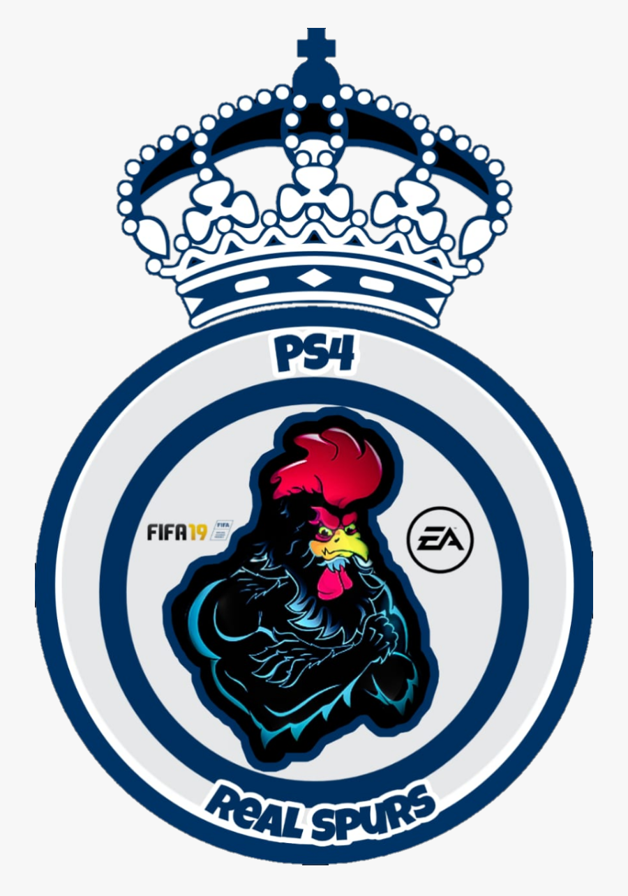 Transparent Real Crown Png - Logo Real Madrid 1920, Transparent Clipart
