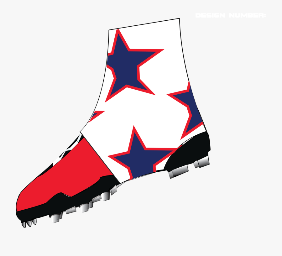 White, Navy Blue, And Red "super Star - Red, Transparent Clipart
