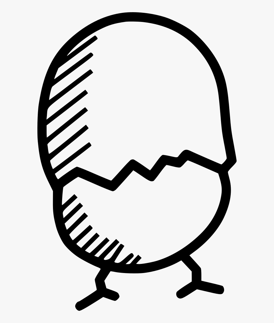 Hatch Drawing Egg, Transparent Clipart