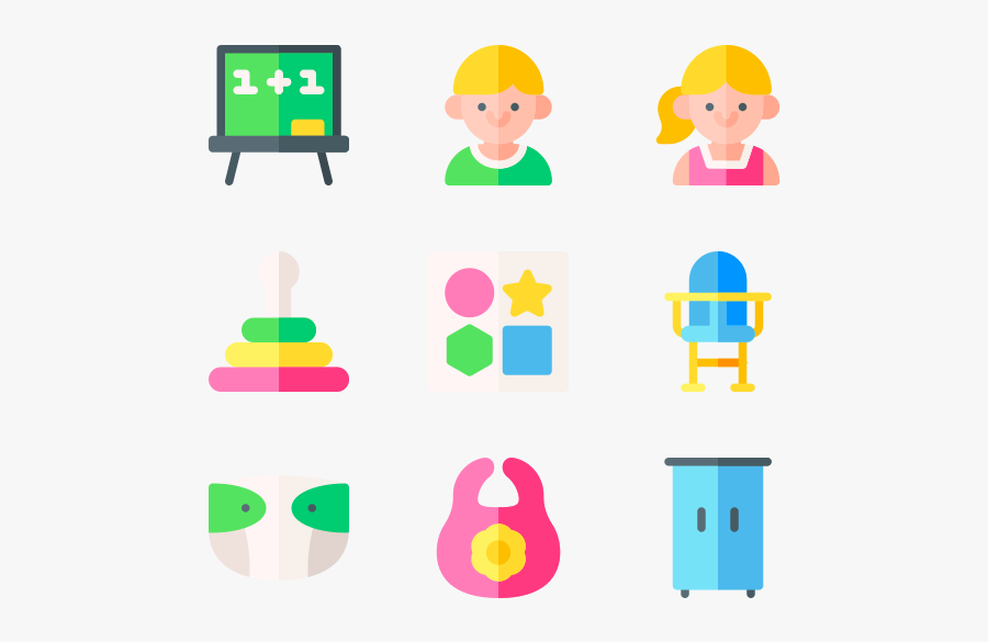 Kindergarten, Transparent Clipart