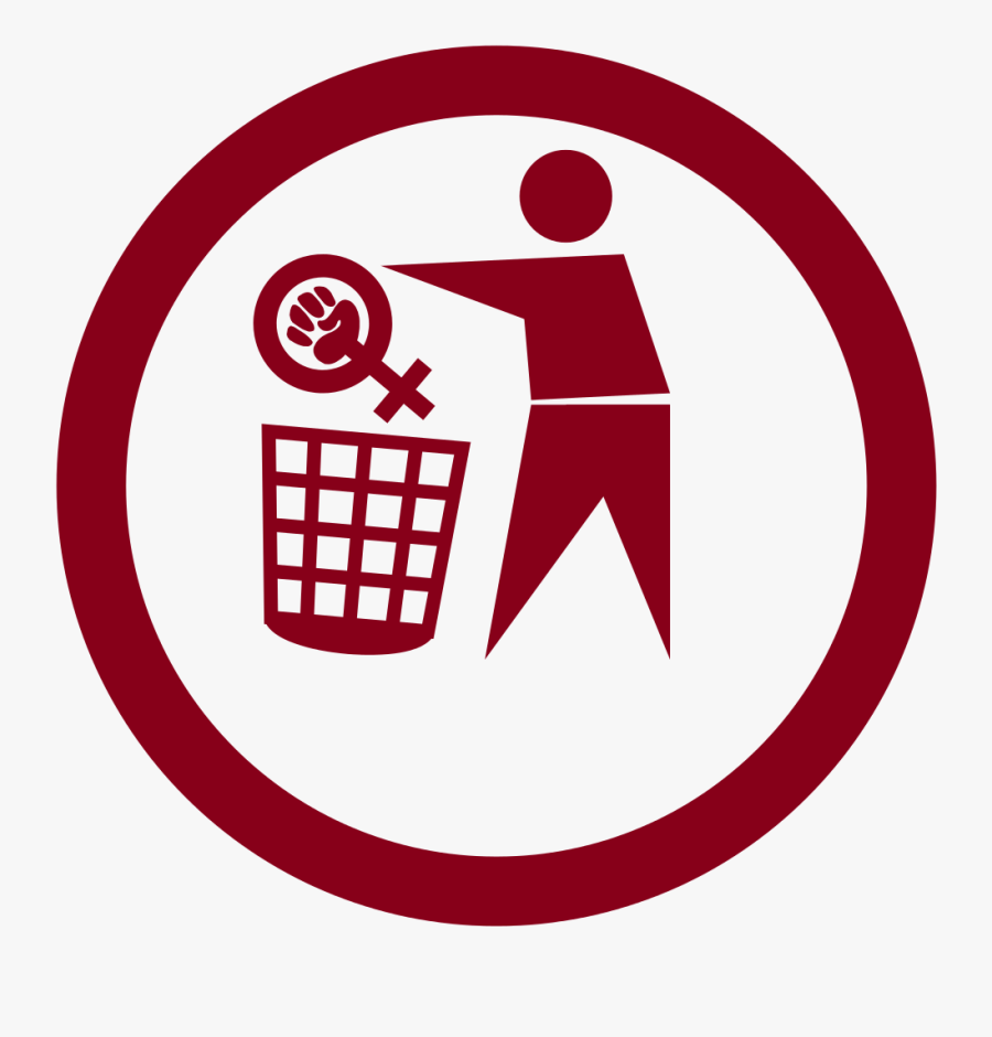 Nazi Symbol In Trash, Transparent Clipart