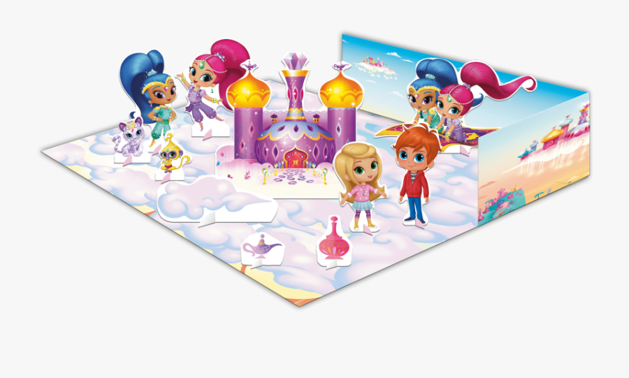 Shimmer I Shine Bawię Się, Czytam, Buduję 1 Buduję - Cartoon, Transparent Clipart