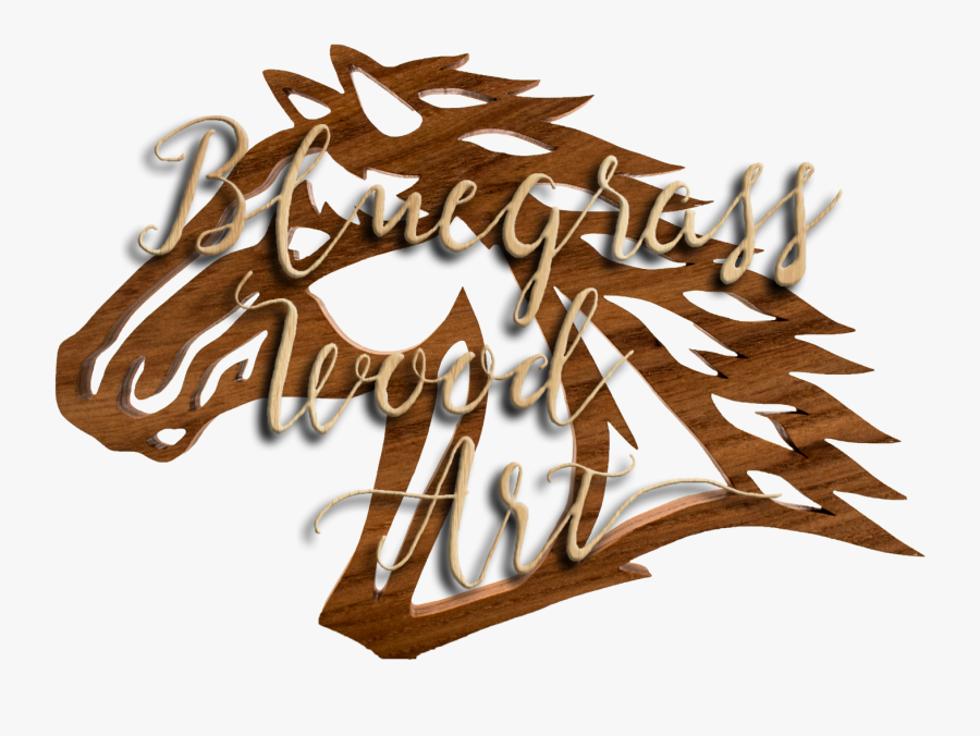 Logo 2 Light Wood Grain - Scroll Saw Wood Art, Transparent Clipart