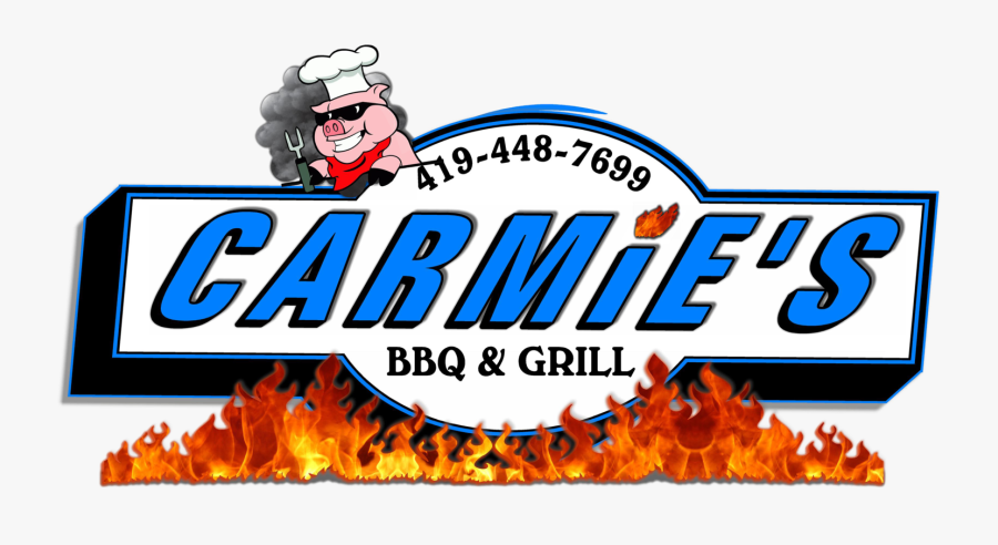 Transparent Grill Blue Bbq - Carmies Bbq And Grill, Transparent Clipart
